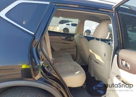 2016 Nissan Rogue Sv z USA, uszkodzony, nr VIN KNMAT2MT3GP737450